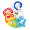 Kép 1/3 - BABY EINSTEIN Rágóka csörgővel C karikán, Rattle &amp; Soothe™ 0hó+