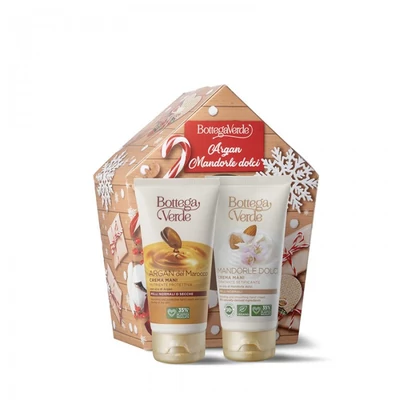 Bottega Verde Argan and Mandorle kézkrém kollekció