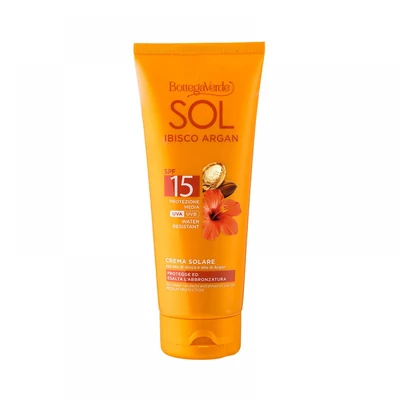 SOL Ibisco Argan fényvédő krém SPF15 (200 ml)