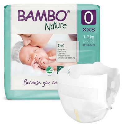 Bambo Nature Öko nadrágpelenka 0 1-3 Kg 24 db