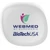 Webmed-Biotech álló logós tabletta tartó, fehér