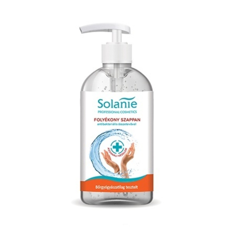 Solanie Folyékony szappan antibakteriális összetevővel 300 ml