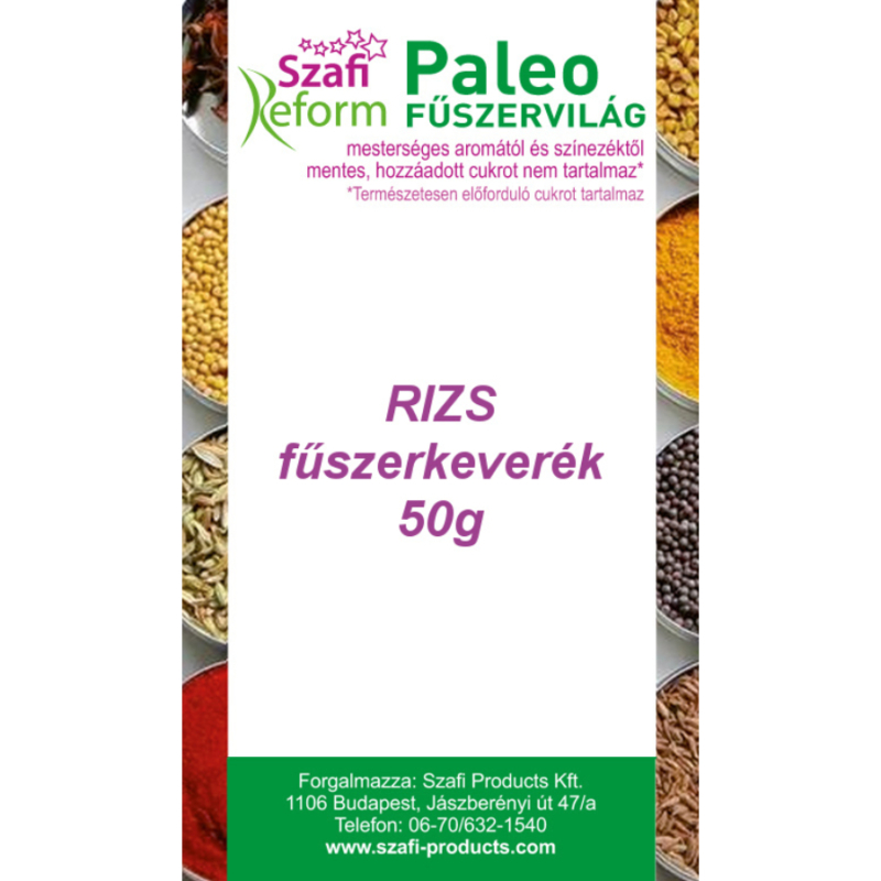 Szafi reform fűszer rizs 50g