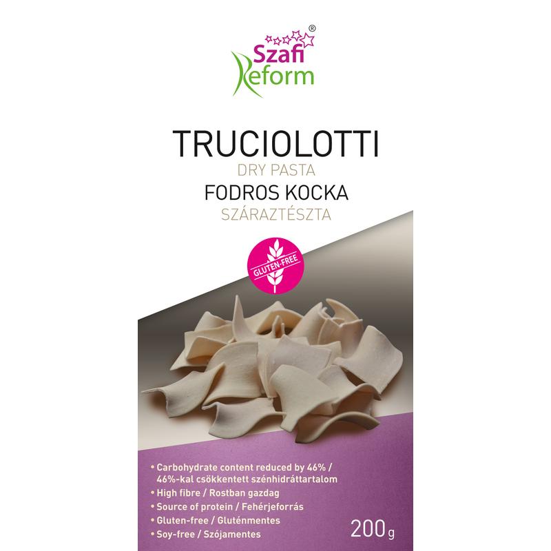 Szafi reform száraztészta fodros kocka