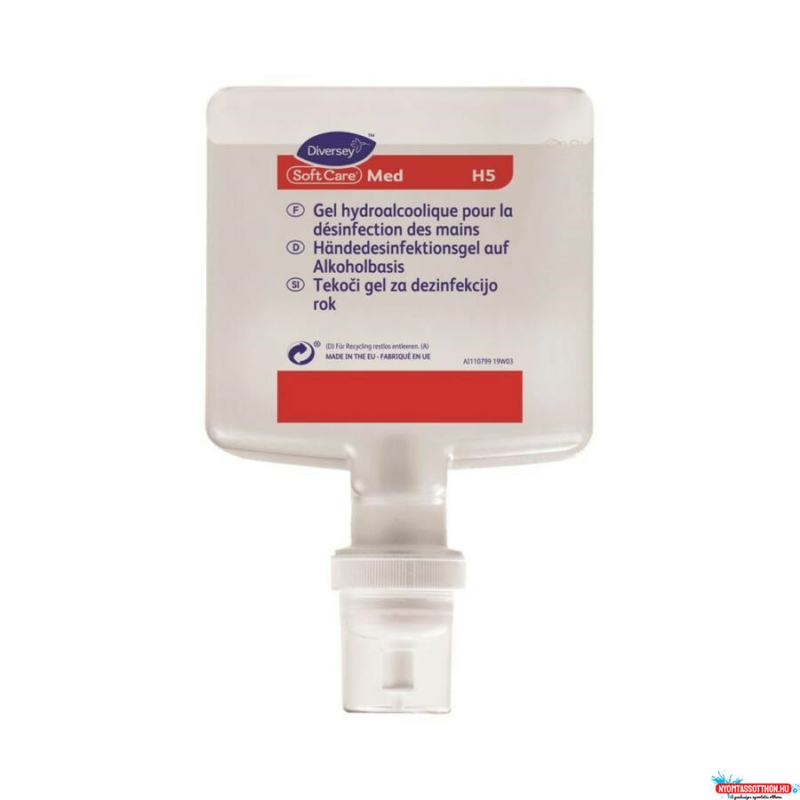 Soft Care Med H5 IC kézfertőtlenítő gél, 1,3 liter
