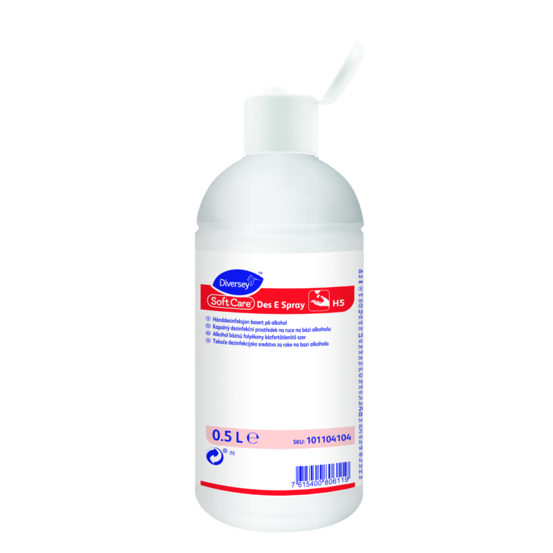 Soft Care Des E Spray alkohol bázisú kézfertőtlenítő, 500 ml