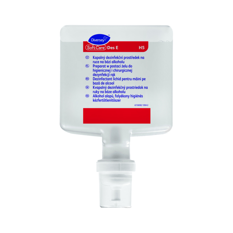 Soft Care Des E IC alkohol bázisú kézfertőtlenítő, 1,3 liter