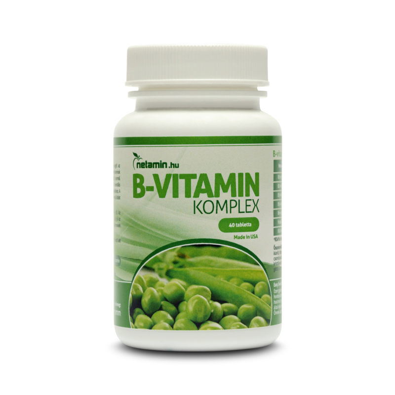 Netamin B-vitamin Komplex (40 tabletta)