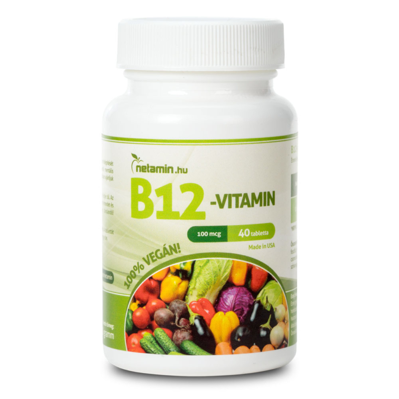 Netamin B12-vitamin 100 mcg (40 tabletta)