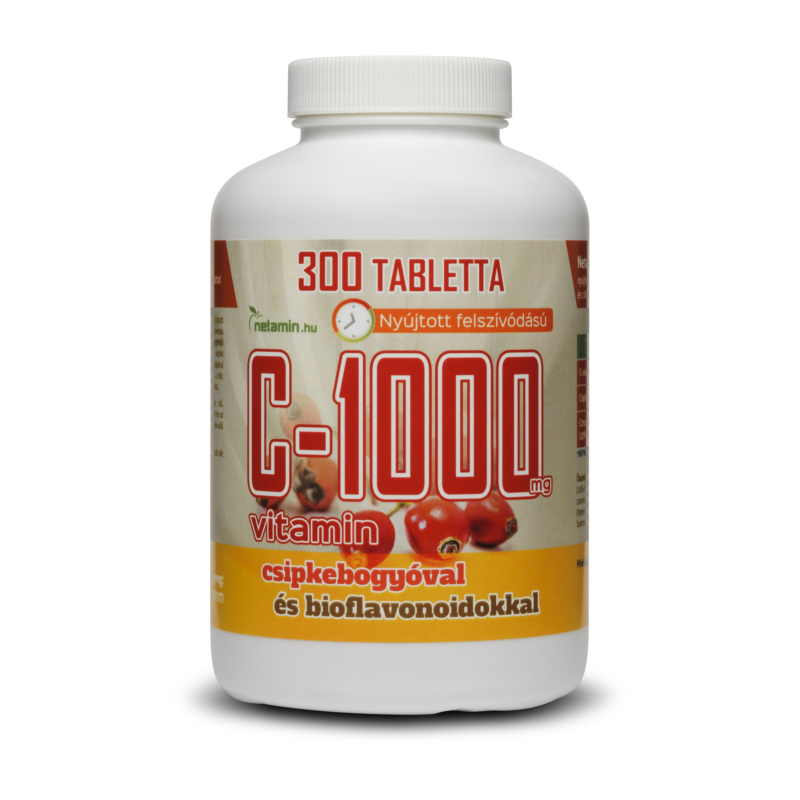 Netamin C-1000 mg EXTRA - 300 tabletta
