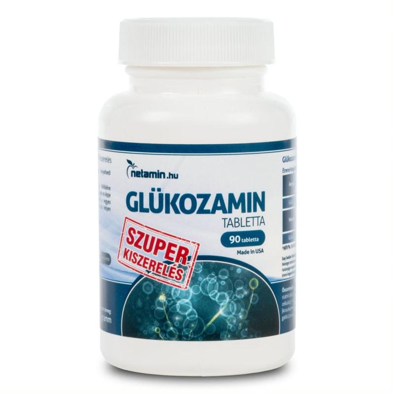 Netamin Glükozamin tabletta – SZUPER kiszerelés (90 tabletta)