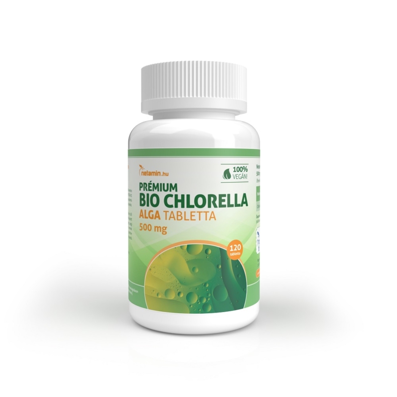 Netamin Prémium Bio Chlorella tabletta 500mg