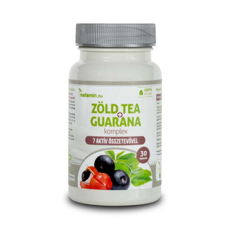 Netamin Zöld tea+guarana komplex kapszula