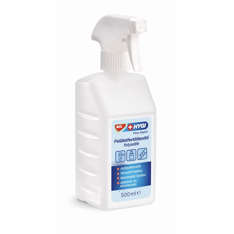  MOL Hygi Flow Rapid felületfertőtlenítő 500ML EU, szórófejjel
