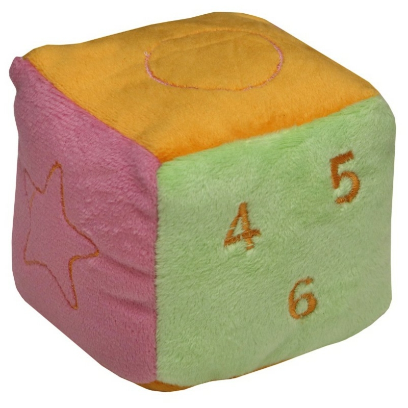 Rezgő kocka 8*8*8 cm színes
