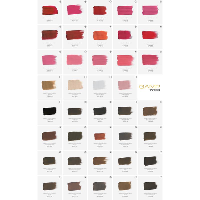 GAMP Sminktetováló pigment 5 m