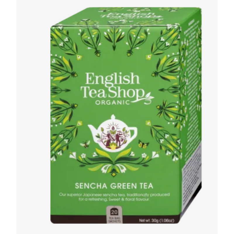 English Tea Shop BIO japán zöld sencha tea 20 db