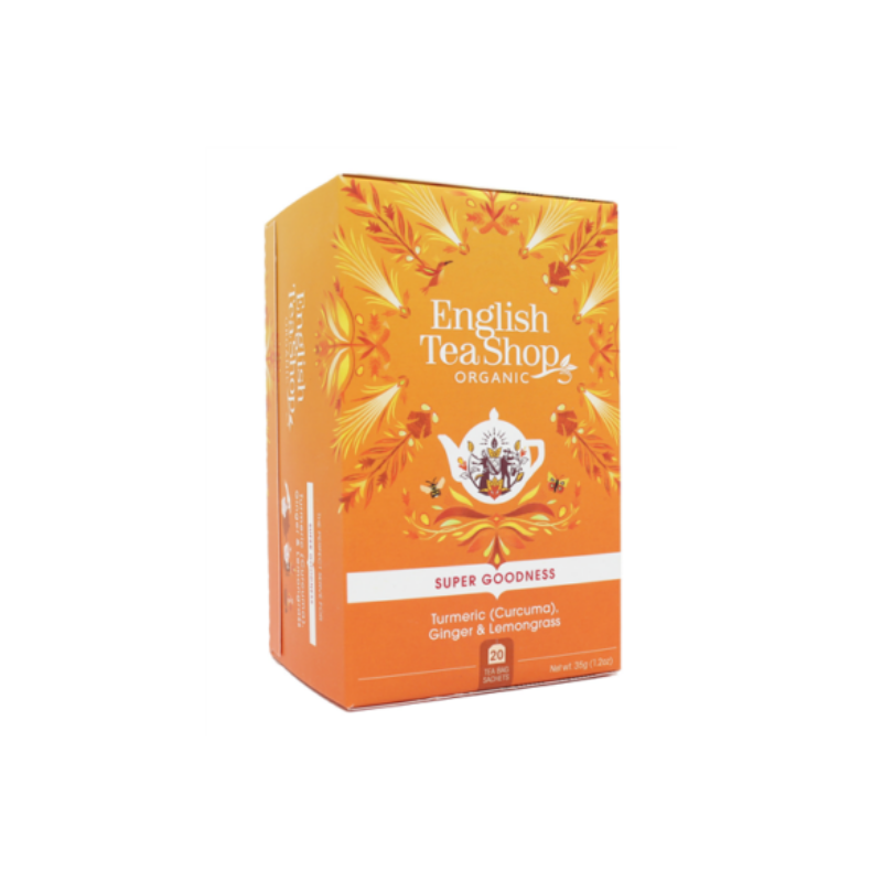 English Tea Shop BIO gyömbér-citromfű-kurkuma tea 20 db