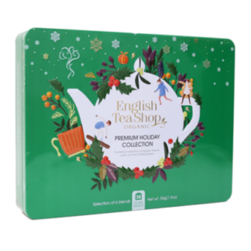 English Tea Shop BIO zöld karácsony válogatás tea 36 db