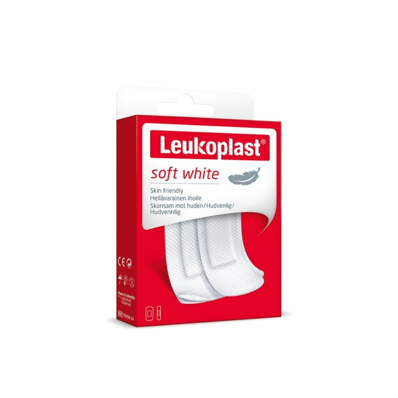 Leukoplast soft white sebtapasz 2 méret, 20 db