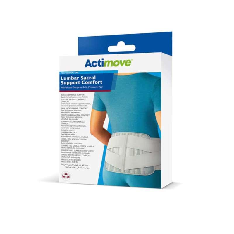 Actimove Lumbar Sacral Comfort Deréktámasztó öv nyomópárnával S-es