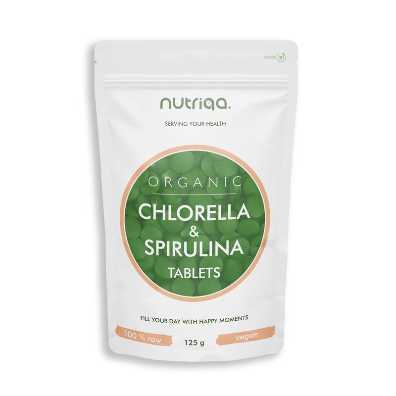 Bio Chlorella &amp; Spirulina Tabletta 125 g
