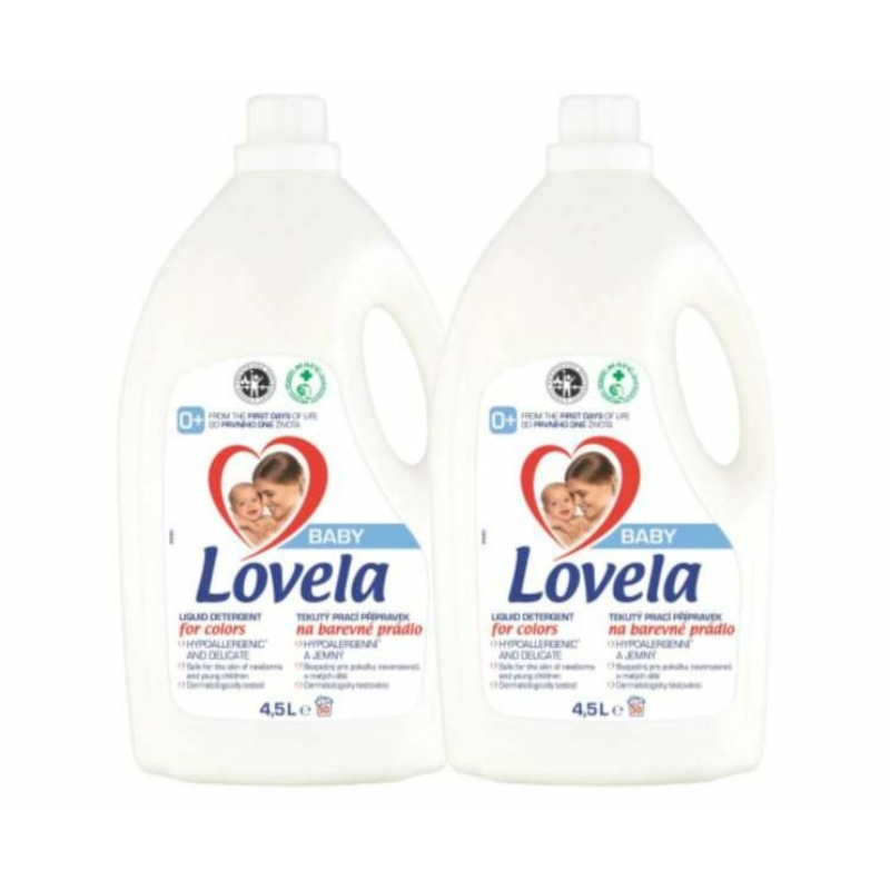 Lovela Baby Hipoallergén Folyékony mosószer, 2X4,5l,