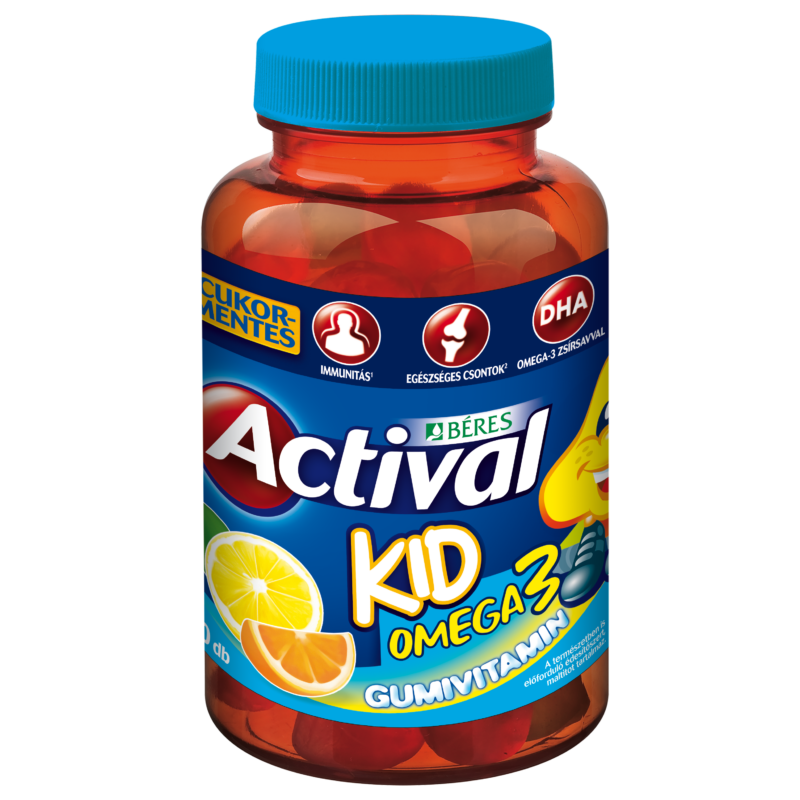 Actival Kid Omega3 Gumivitamin - 30 db
