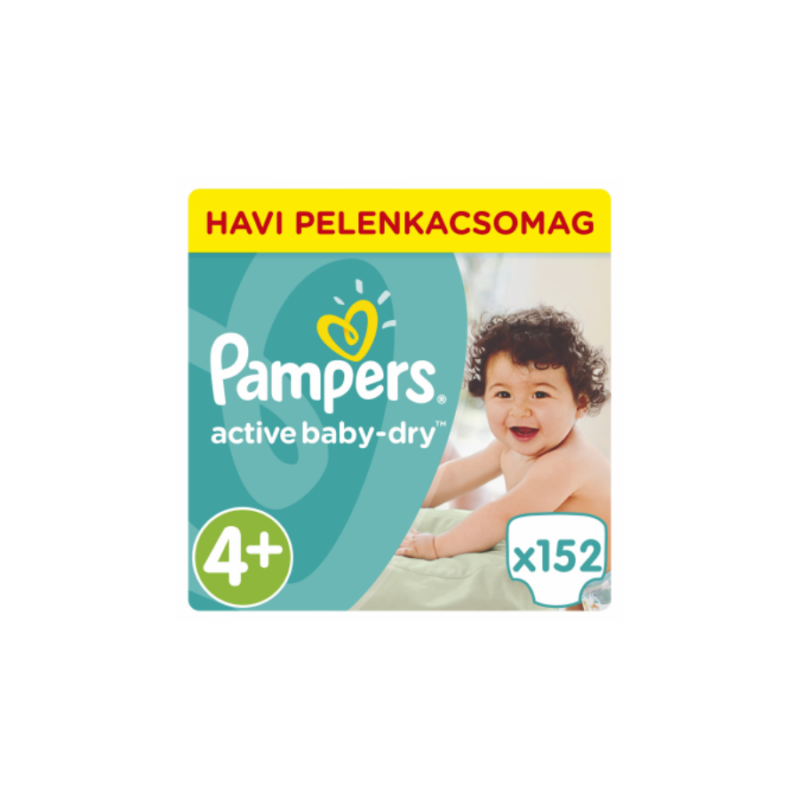 Pampers Active Baby Dry havi csomag (Maxi)