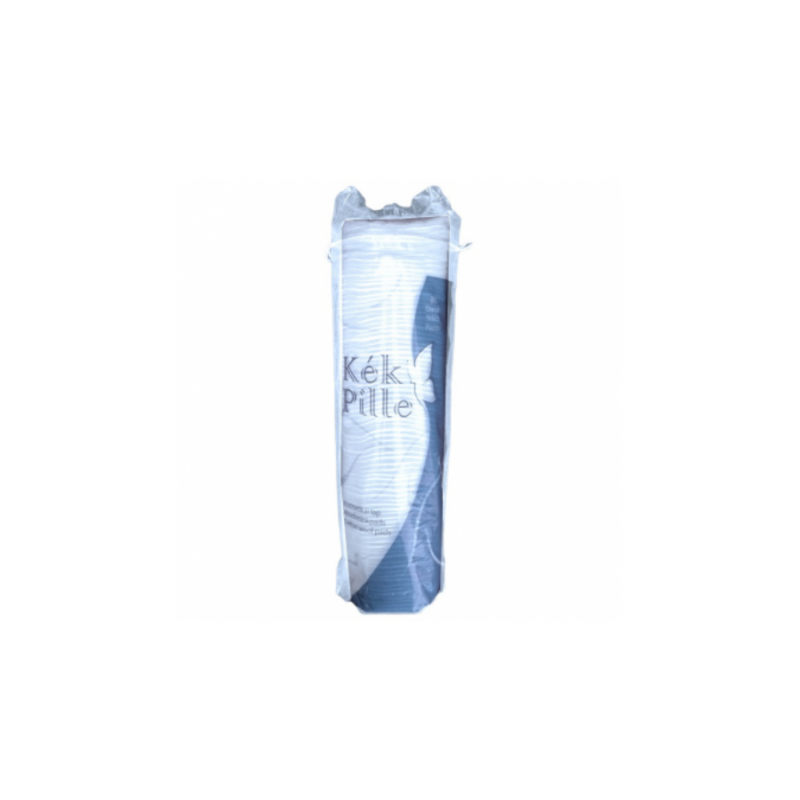 Kék Pille DUO, varrott szélű kozmetikai lap, 100 db
