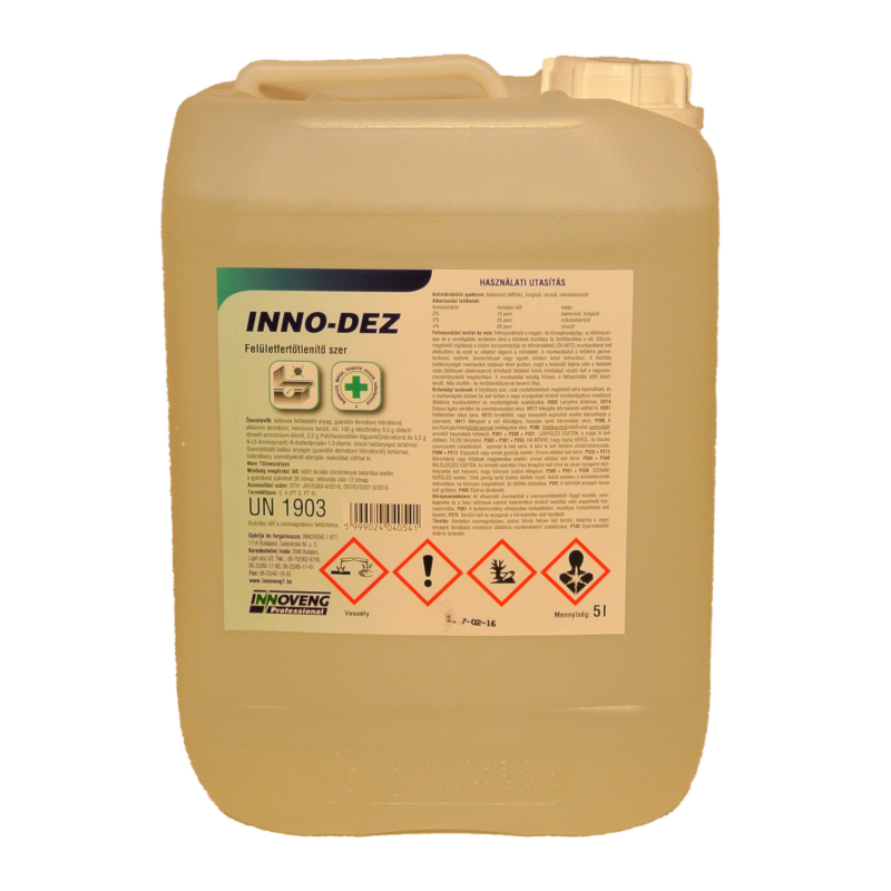 INNO-DEZ felületfertőtlenítő szer 5 liter