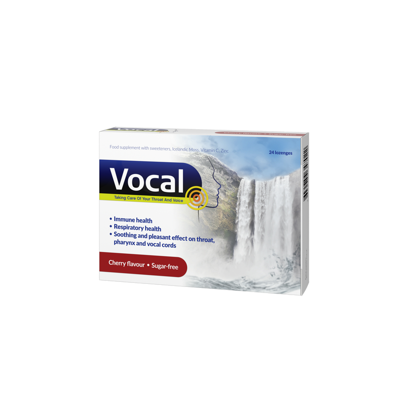 Vocal torokcukorka, cseresznyés