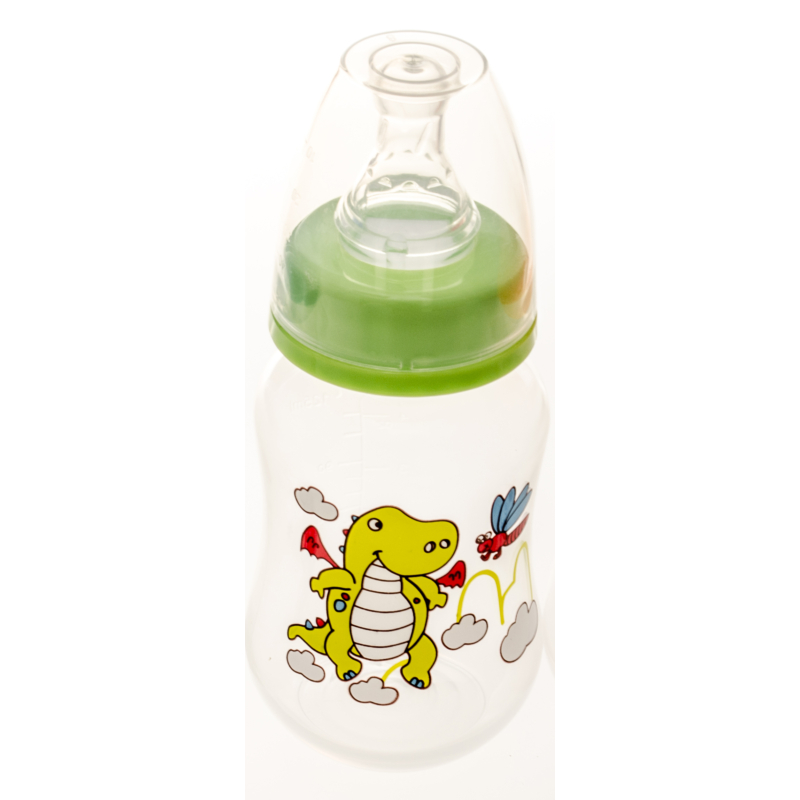 Babybruin 125 ml PP cumisüveg karcsúsított- zöld