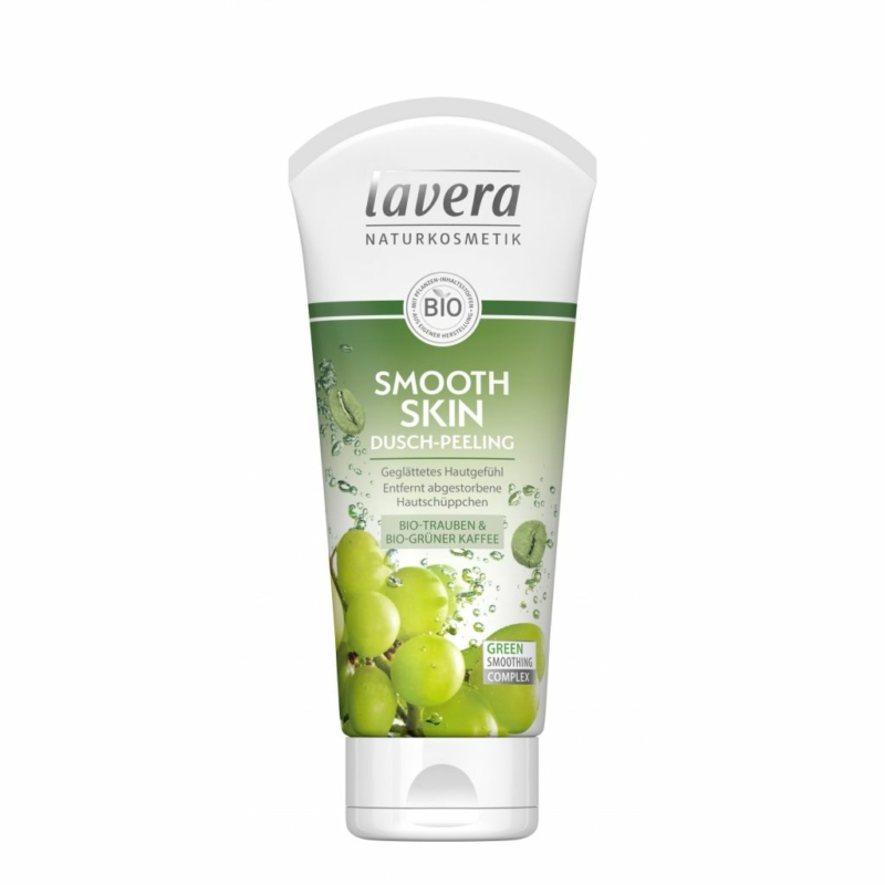 Lavera BC testradír Smooth Skin, szőlő-zöld kávé VEGÁN