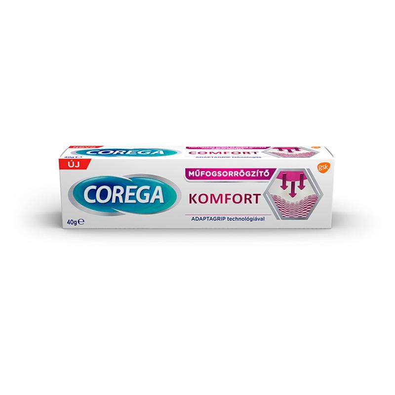 Corega Komfort műfogsorrögzítő krém 40 g