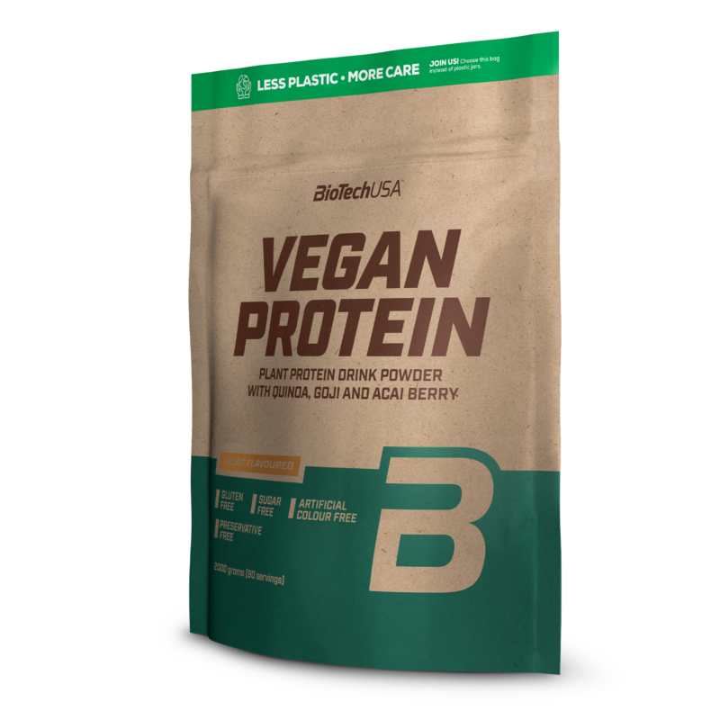 Vegan Protein, fehérje vegánoknak-mogyorós 2000 gramm
