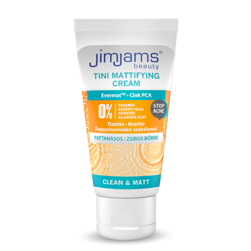 JimJams Beauty JJ3019 CLEAN & MATT Tini Mattító krém 50 ml