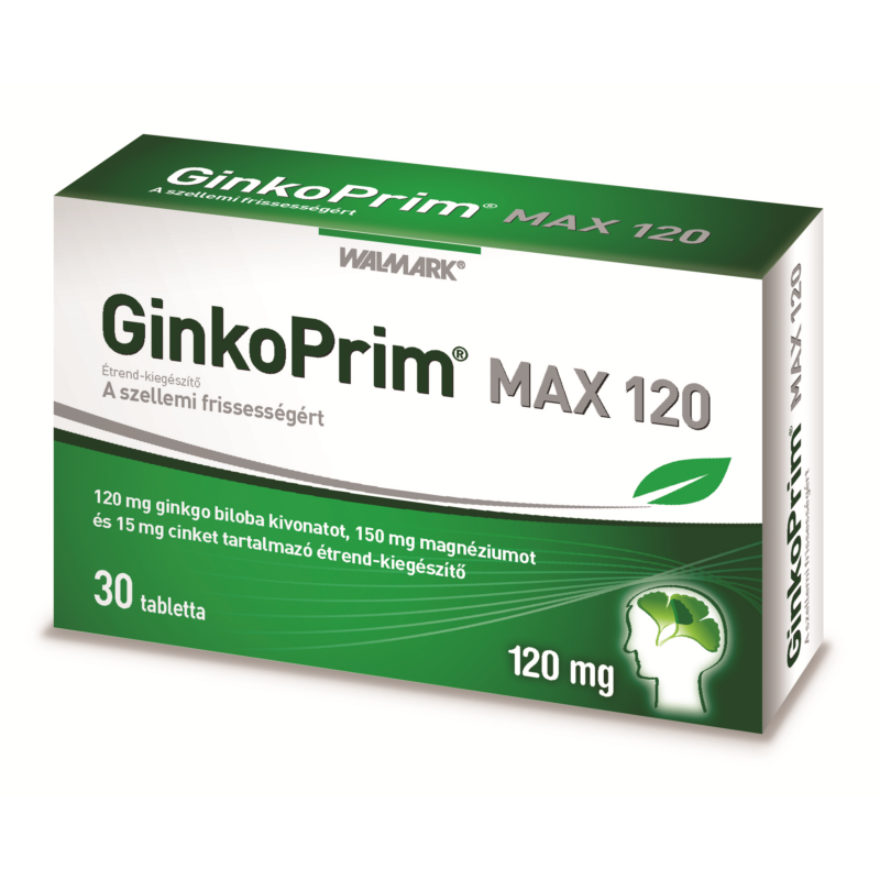 GinkoPrim Max 120 mg 30 db