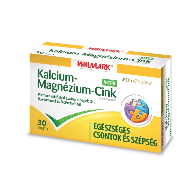 Walmark® Kalcium-Magnézium-Cink Aktív 30 db