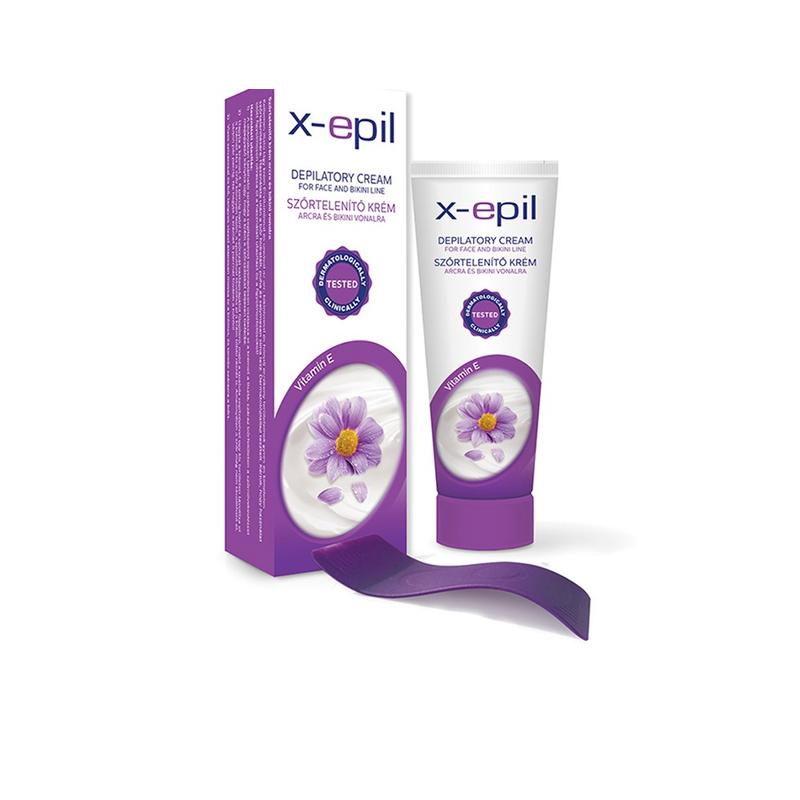 X-Epil Szőrtelenítő krém arcra/bikini vonalra 40ml