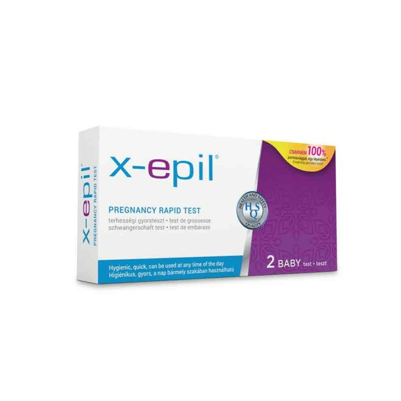 X-Epil Terhességi gyorsteszt csíkok 2db