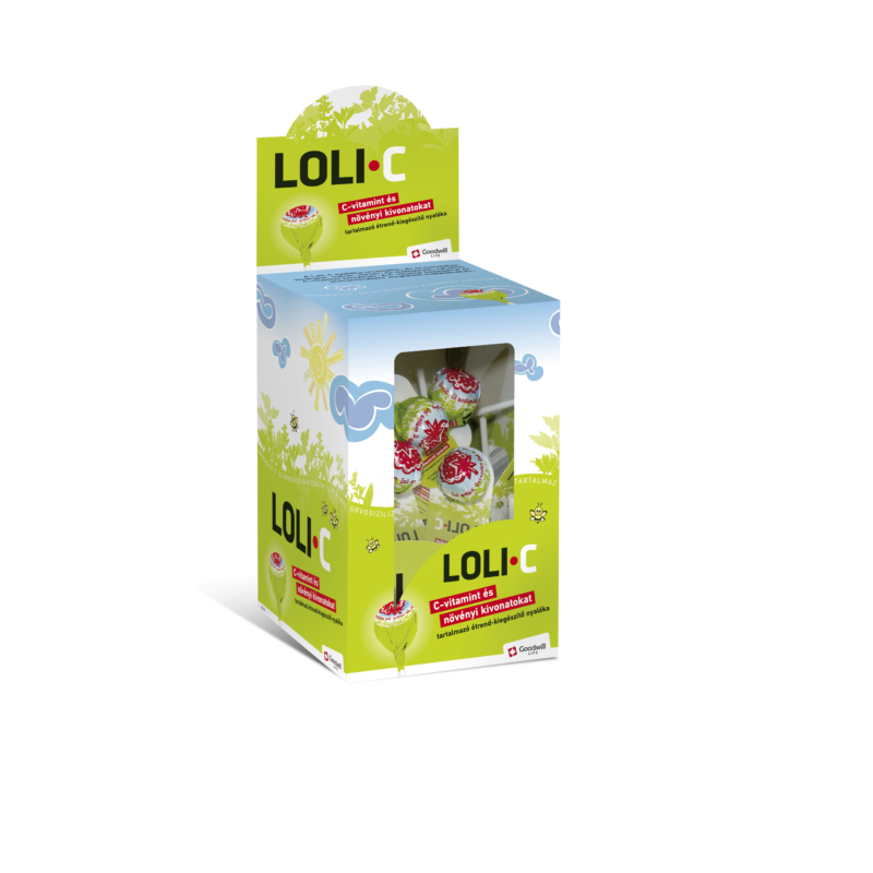 LOLI-C nyalóka C-vitaminnal 45db/doboz