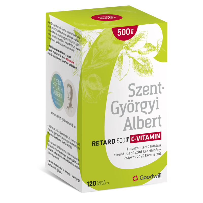 Szent-Györgyi Albert Retard 500 mg C-vitamin 120x