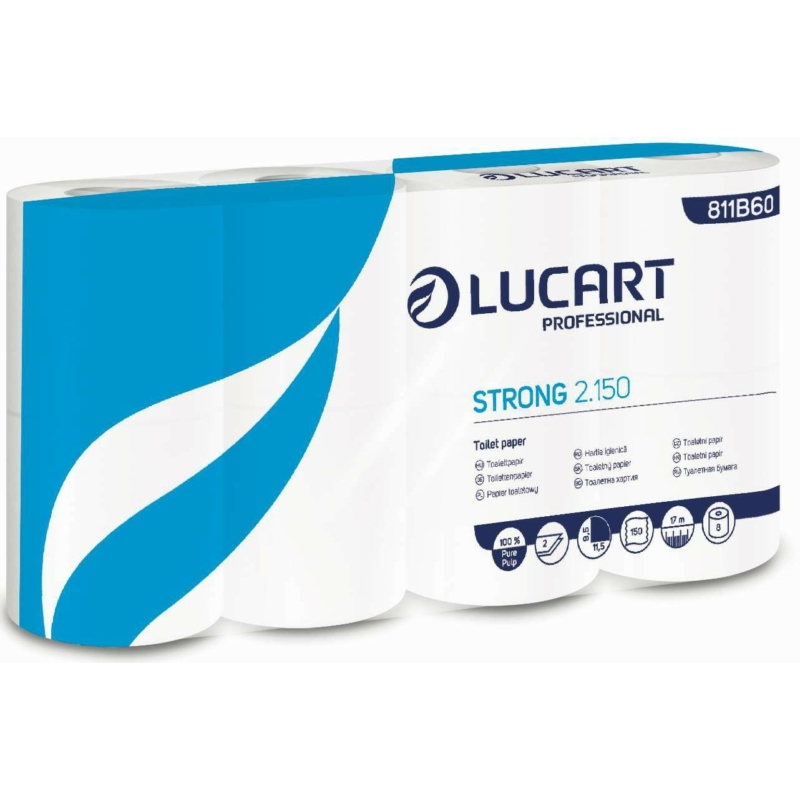 Lucart Strong 2.150 wc papír 2 rétegű 17,25M 150 lap