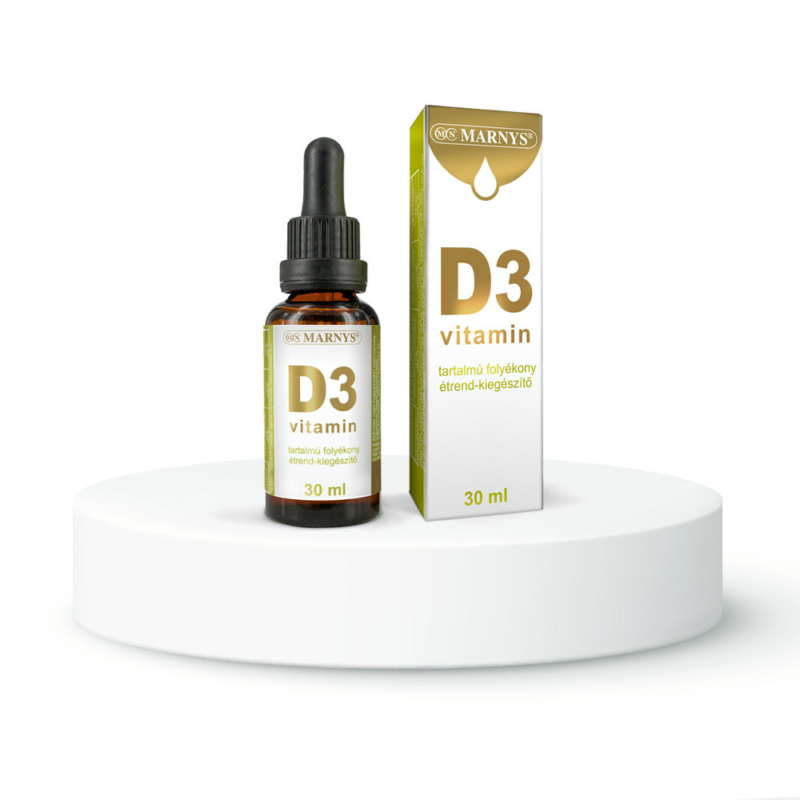 MARNYS®  D3-vitamin tartalmú folyékony étrendkiegészítő csepp