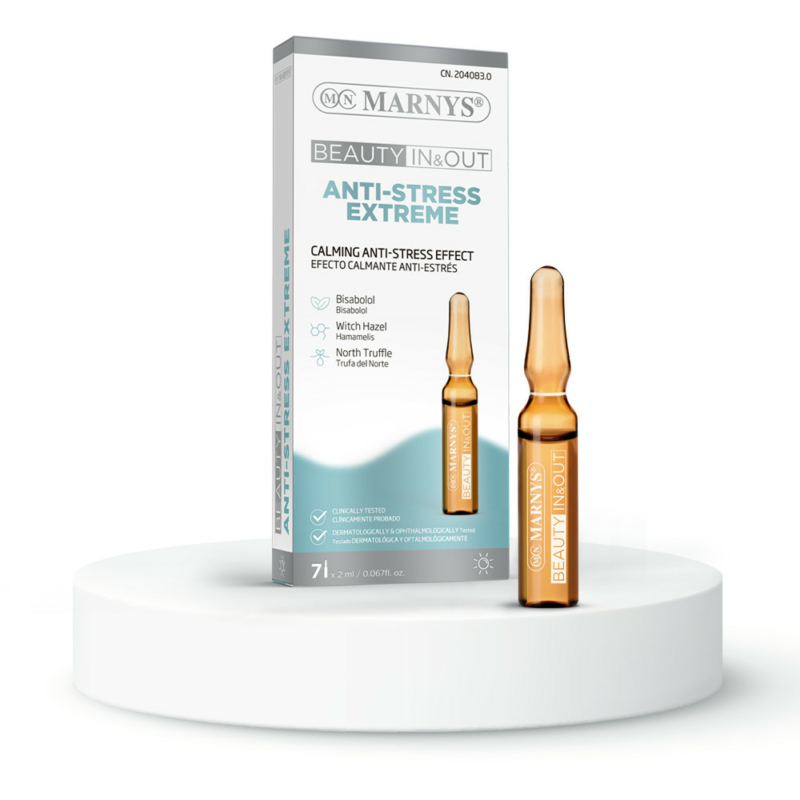 MARNYS® Anti-Stress Bőrnyugtató- és védő ampullák